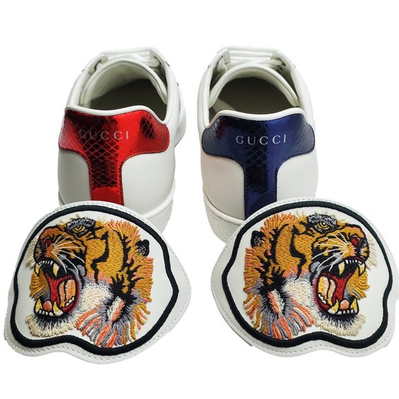 gucci sneakers tiger patch